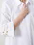 LC Waikiki Lace Detailed Oversize Women's Shirt